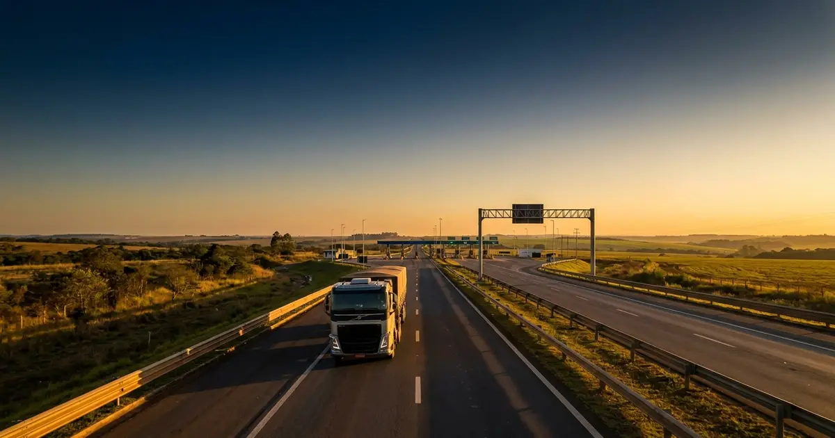 Linha do tempo da transição do ICMS para o IBS no transporte de cargas entre 2026 e 2033